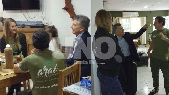 La sorpresiva e inesperada visita que recibió un santafesino de Mauricio Macri
