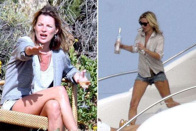 Kate Moss (40): Otra de las celebs que ha tenido que hacer un break en su actividad profesional fue la modelo inglesa Kate Moss. A pesar de ser una de las modelos más conocidas y cotizadas del mundo