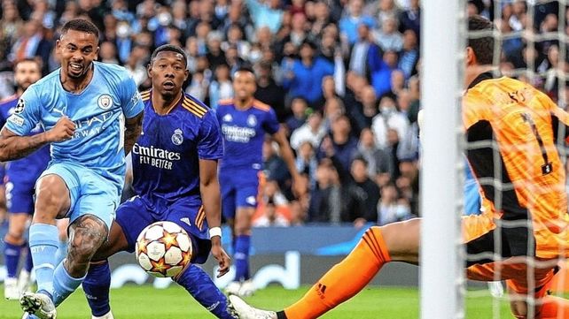 A puro gol, Manchester City superó en la ida a Real Madrid