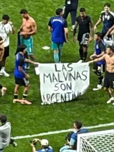 La FIFA investiga a la AFA por la bandera de Malvinas