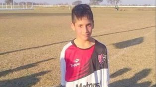 Brian Aguirre publicó en sus redes una foto de sus primeros años vistiendo la rojinegra.