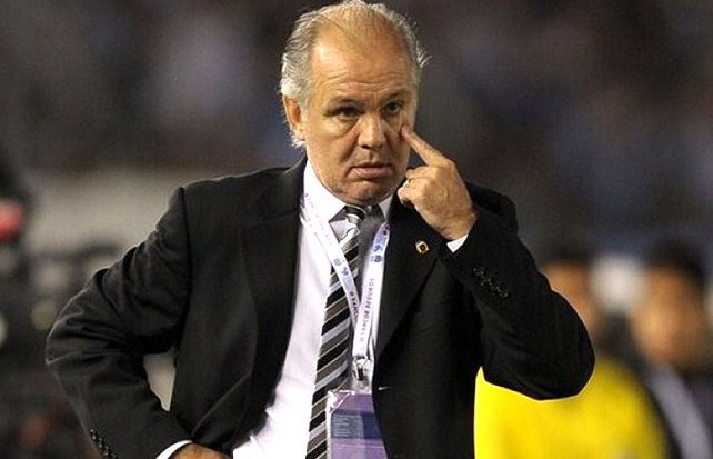 El director técnico Alejandro Sabella