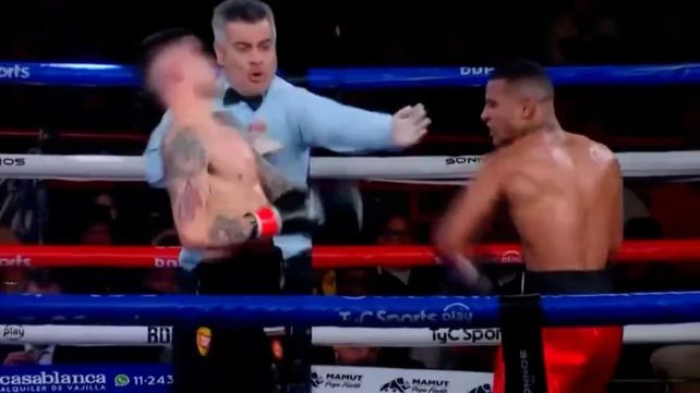 Insólito: un boxeador argentino se consagró campeón tras ser noqueado por su rival después de la campana