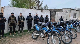 Personal policial intervino en el barrio Villa Busti, donde quedó aprendido un joven.