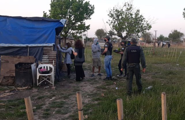 El desalojo de los terrenos en barrio Transporte&nbsp;