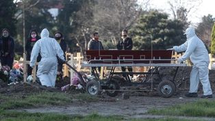 El gobierno decretó cinco días de duelo por los más de 100 mil muertos por coronavirus