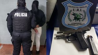 Después de un tiroteo apresan a una cadete del Isep con un arma de guerra cargada