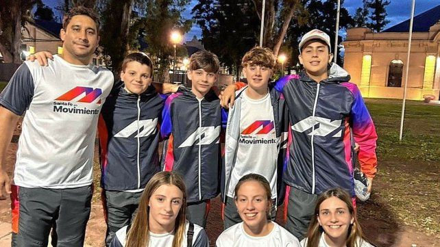 El equipo de natación de Santa Fe que competirá en los Juegos Nacionales Evita.