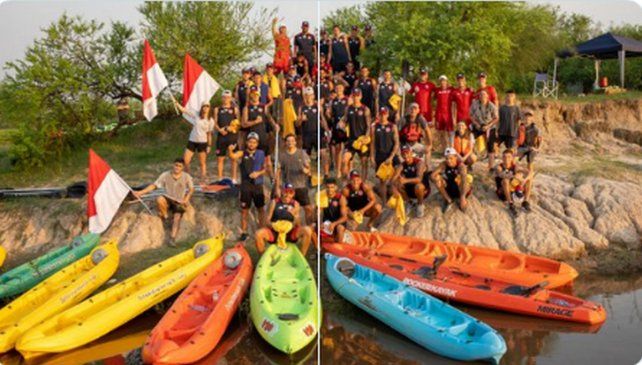Una Travesía en Kayak para el plantel de Unión en Esperanza