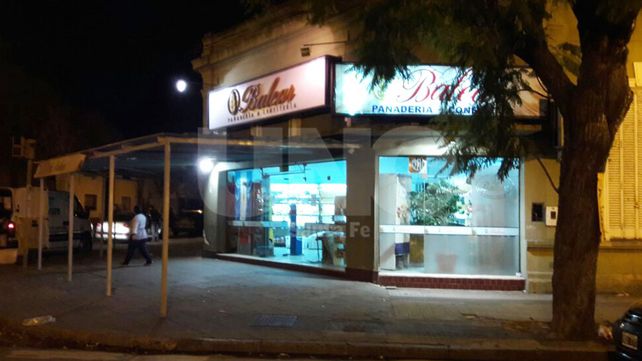 El local asaltado