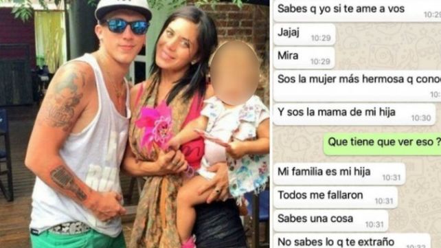 Aparecieron chats en los que el Polaco dice que extraña y ama a Valeria Aquino