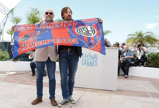 Viggo Mortensen llevó su locura por San Lorenzo a la alfombra roja de Cannes