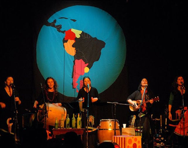 El quinteto de Paraná lo integran Carina Netto