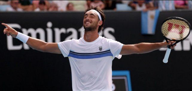 Tirante rompió la barrera en Melbourne y firmó un estreno soñado en el Abierto de Australia