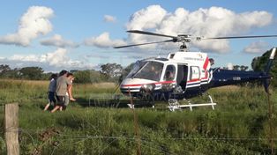 Emotivo rescate a un hombre de 89 años en el norte provincial