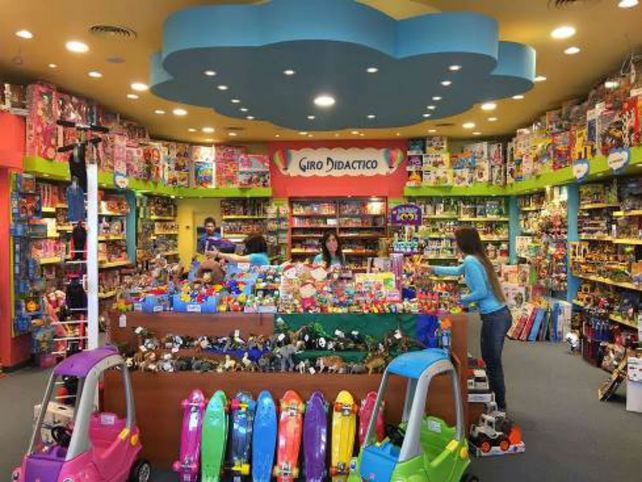 Mundo infantil. Un local ubicado en un shopping rosarino.