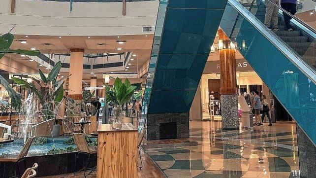 En el shopping El Portal de Rosario fue el hecho.