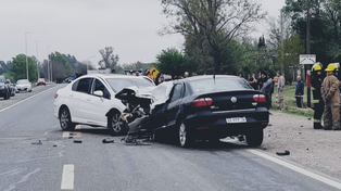 El accidente se produjo a la altura del kilómetro 6 de la ruta nacional 34.