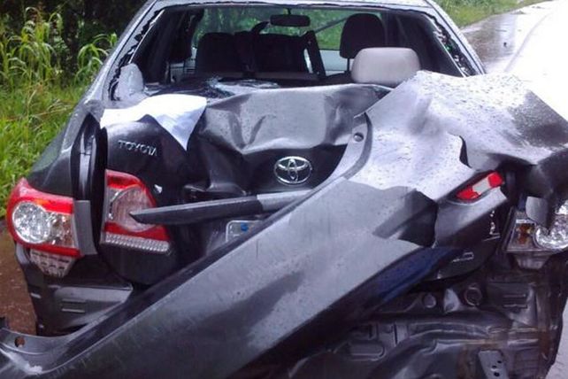 Murieron una argentina y su hija de cinco años en un accidente en Brasil