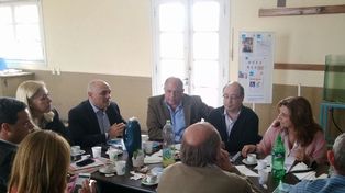 Socavones: concejales conocieron en detalle la intervención de Assa