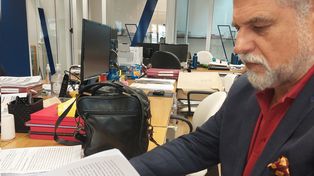 El representante legal de Commodities SA, Gustavo Feldman, presentó hoy el escrito en la Oficina de Gestión Judicial.&nbsp;