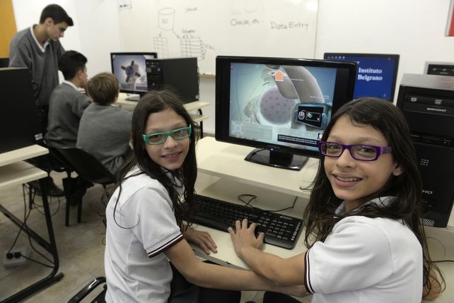 En el Instituto Belgrano el videojuego es un recurso más de las clases. Afirman que no es sólo cosas de chicos