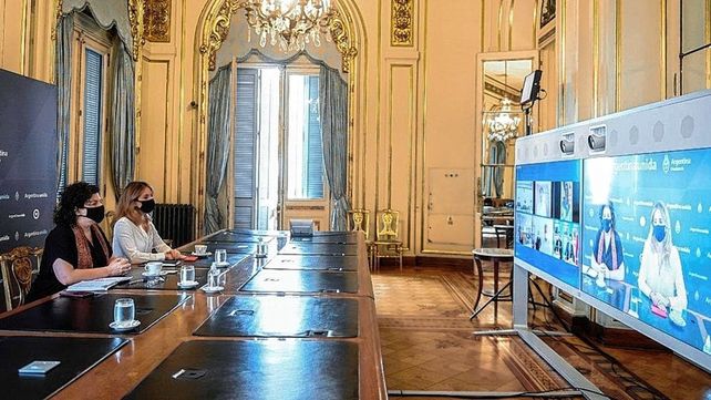 El gobierno negocia con autoridades y empresarios la producción de vacunas en Argentina&nbsp;
