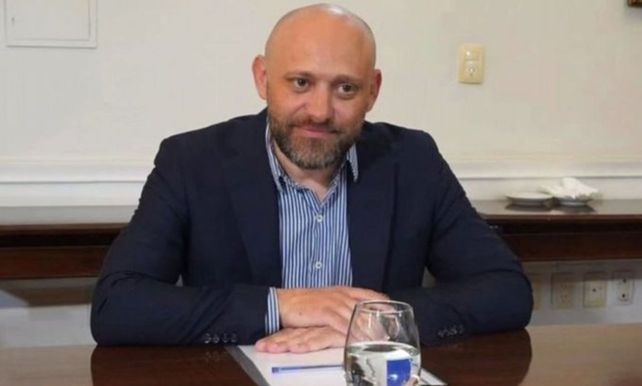 El ministro de Desarrollo Productivo, Gustavo Puccini, lleva adelante los planteos de Santa Fe en el tema hidrov&iacute;a.
