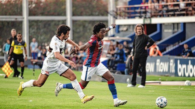 San Lorenzo logró un empate agónico ante Platense.
