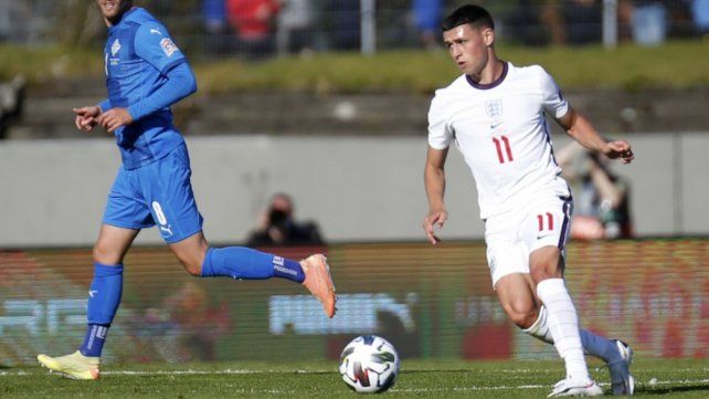 Phil Foden, uno de los distintos de la nueva armada británica.