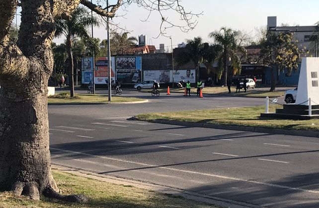 Con una costanera muy vigilada