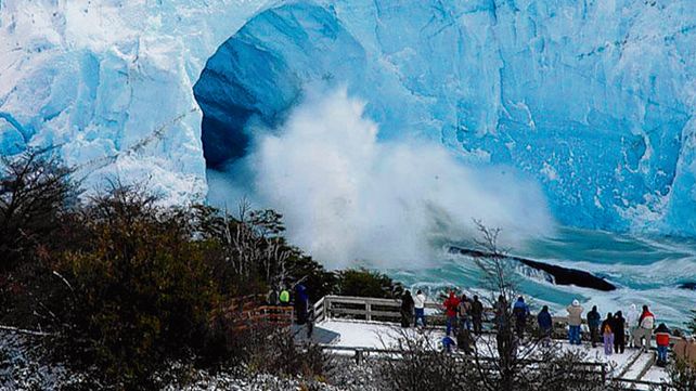 glaciar. No fue tan rotundo