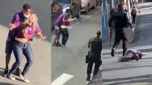Policías matan a ladrón que tomó como rehén a mujer en Brasil