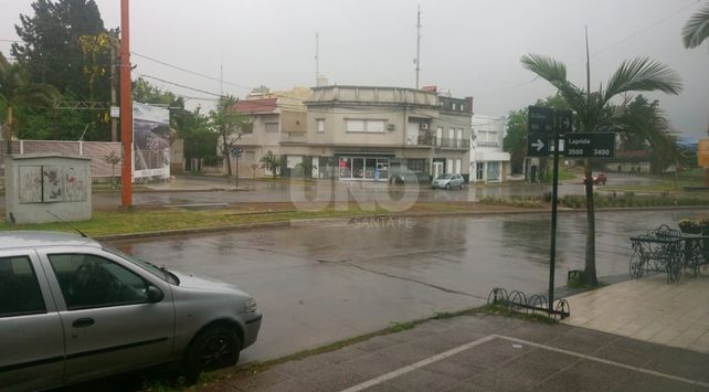 Continúa el alerta por tormentas fuertes y caída de granizo para Santa Fe