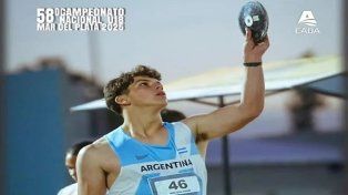 El concordiense Lucas Miño es catalogado como una de las promesas del atletismo Argentino.