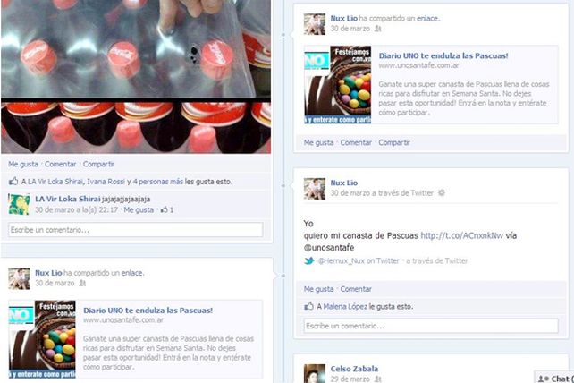 Ya está el ganador del concurso Diario UNO te endulza las Pascuas!