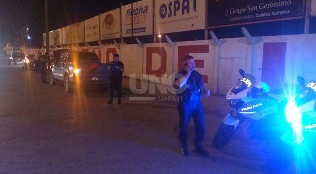 Lo detuvieron detrás de la cancha de Unión y se llevaron una sorpresa muy grande