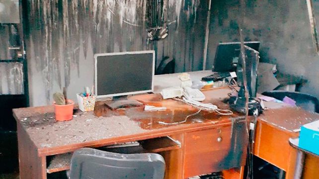Así quedaron las instalaciones de la Secretaría de Desarrollo Humano y Hábitat tras el incendio del fin de semana pasado.