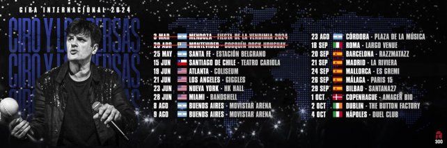 Ciro y Los Persas desembarcan este sábado 25 de mayo en Santa Fe Ciro y Los Persas desembarcan este sábado 25 de mayo en Santa Fe