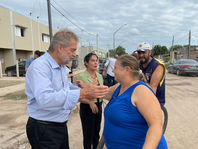 El perottista Mirabella recorre la provincia en modo precandidato.