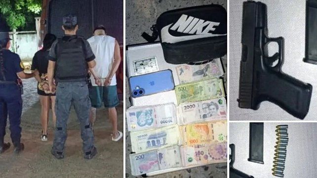 Detuvieron a un hombre en actitud sospechosa que huyó de un control. Le encontraron un arma y balas&nbsp;
