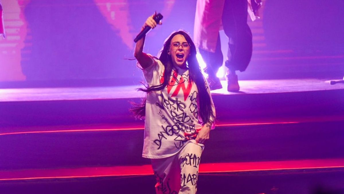 Nicki Nicole inauguró su gira mundial en Rosario: Gracias, esta es mi casa