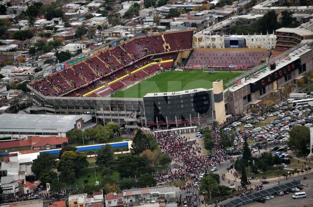 La cancha del club Colón