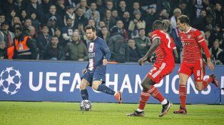 Messi estuvo desde el arranque en el duelo de Champions.
