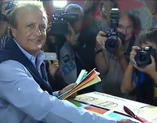 El precandidato del PRO dijo que siente un respaldo extraordinario de la ciudadanía.