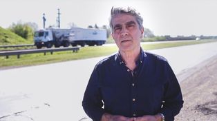 En la traza. El senador Traferri pidió que se realicen las necesaria obras de bacheo.