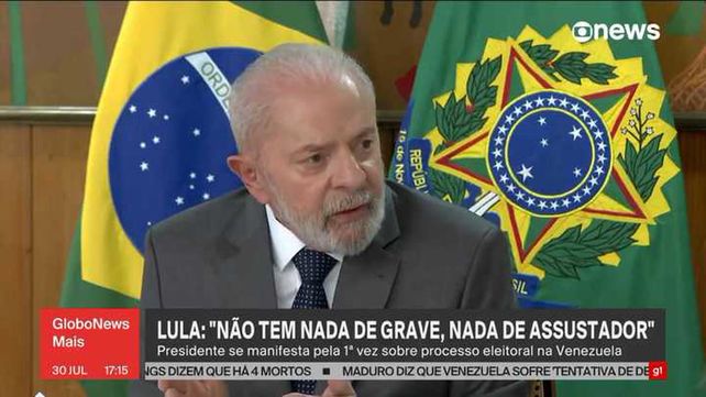 El mandatario brasileño en una entrevista este martes antes de hablar con Biden.