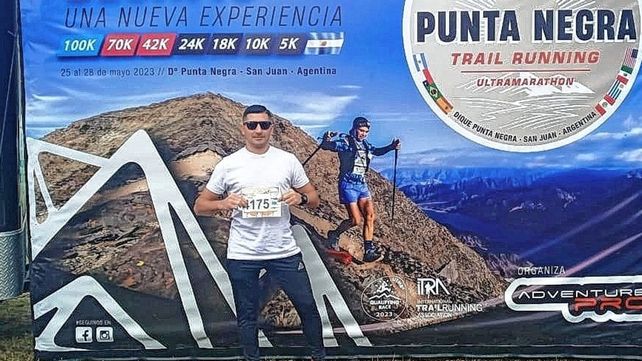 Alejandro Juárez. También completó este exigente recorrido.