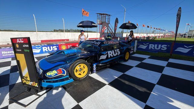 Thiago Falivene voló en Concepción del Uruguay en el TC Mouras.