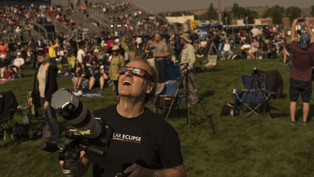 Así se vio el eclipse solar en Estados Unidos